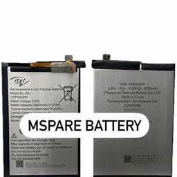 Mspare Mobile Battery For itel Vision 1 / A56 | Model BL-39LI {4000mAH}-picture-13