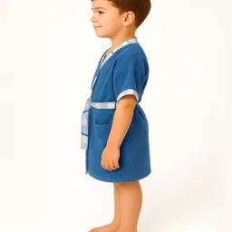 GAB Kids Printed Pure Cotton 500 GSM Bath Robe-image-31