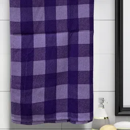 Myntra Elegant Homes Purple Striped Cotton 210 GSM Bath Towels-image-54