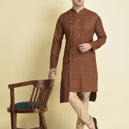 TABARD Men Cotton Kurta-image-72