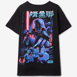 The Souled Store Boys Star Wars Graphic Printed Round Neck Cotton T-shirt-picture-29
