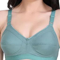 shyam sons flair Shyam Sons Set of 4 FLAIR Seamed Wireless Non Padded Minimizer Bra image 3