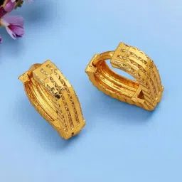 SHREE KRISHNA SHOPPING Gold-Plated Brass Earrings-picture-15