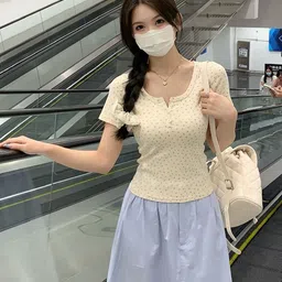 StyleCast x Revolte Print Top image 4