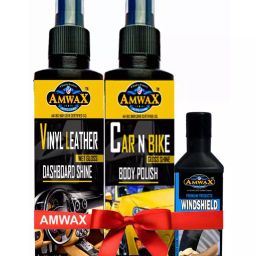 Amwax Finishing Metal Polish For All Cars and Motorbikes 450 ml ( Pack of 3 )-picture-6