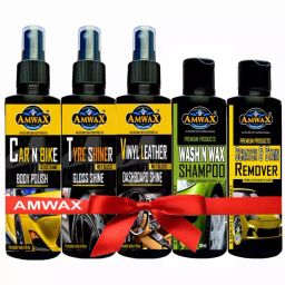 Amwax Finishing Metal Polish For All Cars and Motorbikes 1000 ml ( Pack of 5 )-picture-7