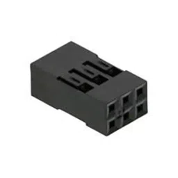 AMPHENOL COMMUNICATIONS SOLUTIONS Connector Housing, Rcpt, 6Pos, 2.54 mm, 65043-034ELF-picture-29