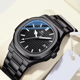 ADAMO Men Brass Dial & Straps Analogue Watch 891NNM02 image 2