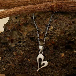 Beenth & Doneth Silver-Plated Stainless Steel Necklace-picture-36