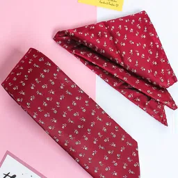 Tossido Men Accessory Gift Set of Tie and Pocket Square image 2