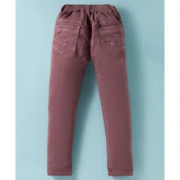 Dapper Dudes Full Sleeves Leaves Printed Shirt Pant With Suspender & Bow Set - Brown image 5