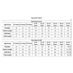 ISHTI Georgette Woven Three Fourth Sleeves Abstract Glitter Printed Bow Applique Detailed Top - Dark Blue image 2