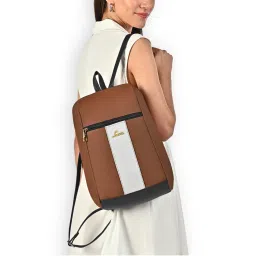 Lavie Womens Brown Colorblock Cobie Backpack (S)-image-94