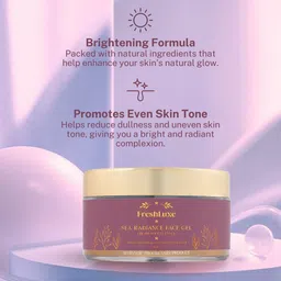 Freshluxe Sea Radiant Hydrating Face Gel With Almond Oil & Pomegranate Seed Oil - 50 g image 5