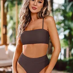 SHUBH FASHION Shoulder Straps Swim Bikini Set image 4