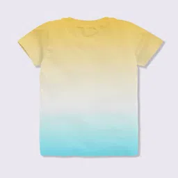 YK X Minute Mirth Boys Ombre Effect Peanuts Printed T-shirt image 2