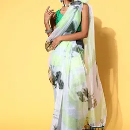KIMISHA Floral Organza Saree-picture-33