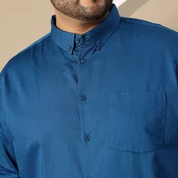 Sztori Plus Size Cotton Casual Shirt image 5