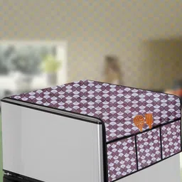 The Furnishing Tree Grey Plastic Refrigerator Cover-picture-35