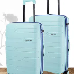 Nasher Miles Set Of 2 Cannes Polypropylene Trolley Bags-picture-27