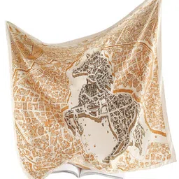 CrossKulture Women Printed Satin Scarf image 3