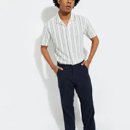 max Men Opaque Striped Casual Shirt image 2