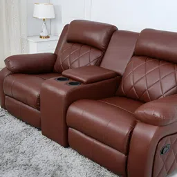 SOLIS Royale - The Desired Comfort Manual 2 Seater Recliner image 5