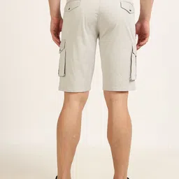 Bushirt Men Regular Fit Linen Cargo Shorts image 3