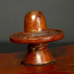 Exotic India Orange-Colored Double Chola Large Uddharani Spoon image 1