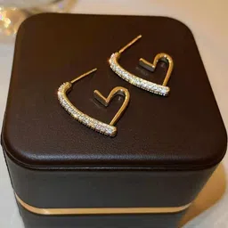 Adornity Women Gold Earrings-image-24