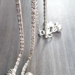 yuvaan crystal anklet jewellery for girls Sterling Silver Anklet-picture-16