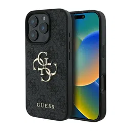 guess CG MOBILE Typography Printed iPhone 16 Pro Back Case Mobile Accessories-picture-37