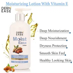 DERMEASE Moist Ease Lotion With Vitamin E - 300 ml image 4