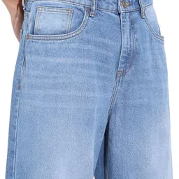 AngelFab Men Relaxed Fit Mid-Rise Light Fade Stretchable Jeans image 3