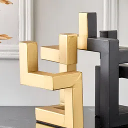 Home Centre Black Figurine Showpiece-image-9