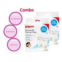 Pigeon Breast Milk Storage Bag Pack of 10 - 180 ml image 3