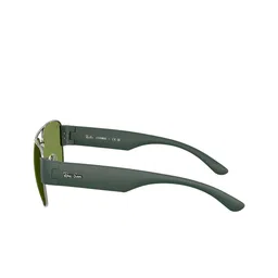 Ray-Ban Unisex Square Sunglasses with UV Protected Lens 8056262415320-Green image 5