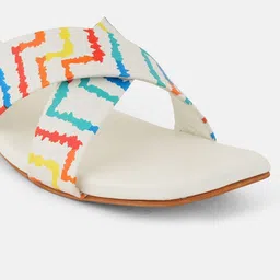Mast & Harbour Printed Block Sandals image 4