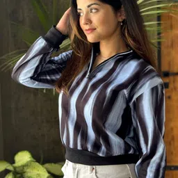 BAESD Women Printed Sweatshirt image 3