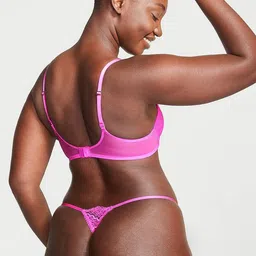 Victoria's Secret Dream Angels Lace Low-Rise V-String Brief image 4