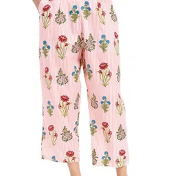 GLSGM Floral Printed Cotton Night suits image 3