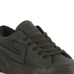 FAUSTO Men Textured PU Sneakers image 3