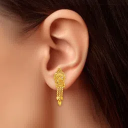 arch fashion Women Gold Earrings image 4