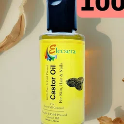 Elecsera Cold Pressed Castor Oil - 100 ml-image-20