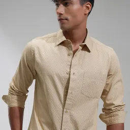 HIGHLANDER Men Comfort Slim Fit Opaque Casual Shirt-image-88