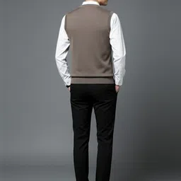 Mast & Harbour Men Argyle Sweater Vest image 4