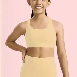 BRAAFEE Girls Pack of 4 Non Padded Cotton Full Coverage Bra image 2