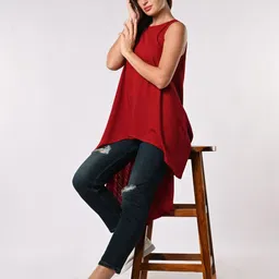 Iti High-Low Longline Top-picture-31