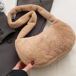 CORSICA Fur Structured Shoulder Bag-picture-32