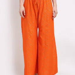 GRACIT Women 2 Flared Ethnic Palazzos image 2